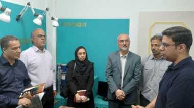 بازدید رئیس مرکز تحقیقات و آموزش کشاورزی و منابع طبیعی استان فارس از مرکز تحقیقات و شرکت‌های فناور مستقر در مرکز رشد قم